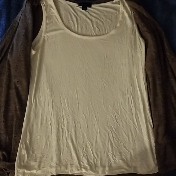 AB Studio sweater/tank top set - Picture 3 of 7